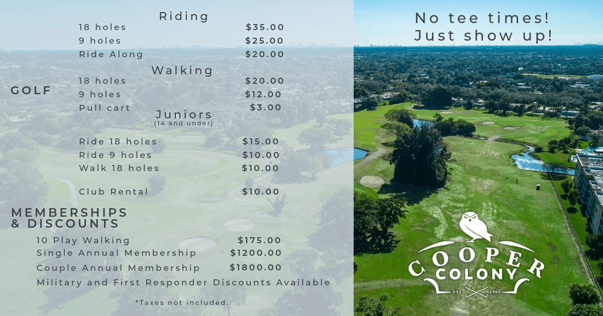 Cooper Colony Country Club